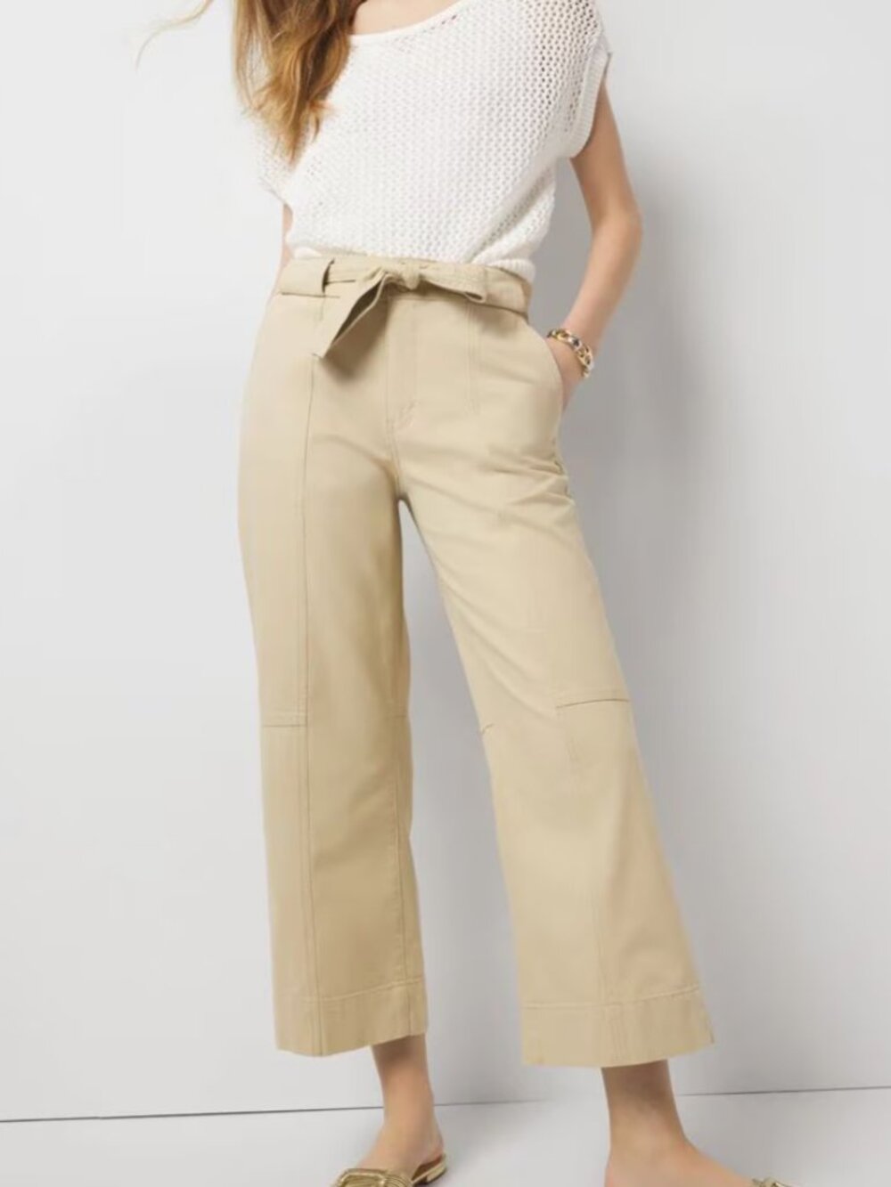 nwt WHITE HOUSE BLACK MARKET extra high rise pret pants 0
